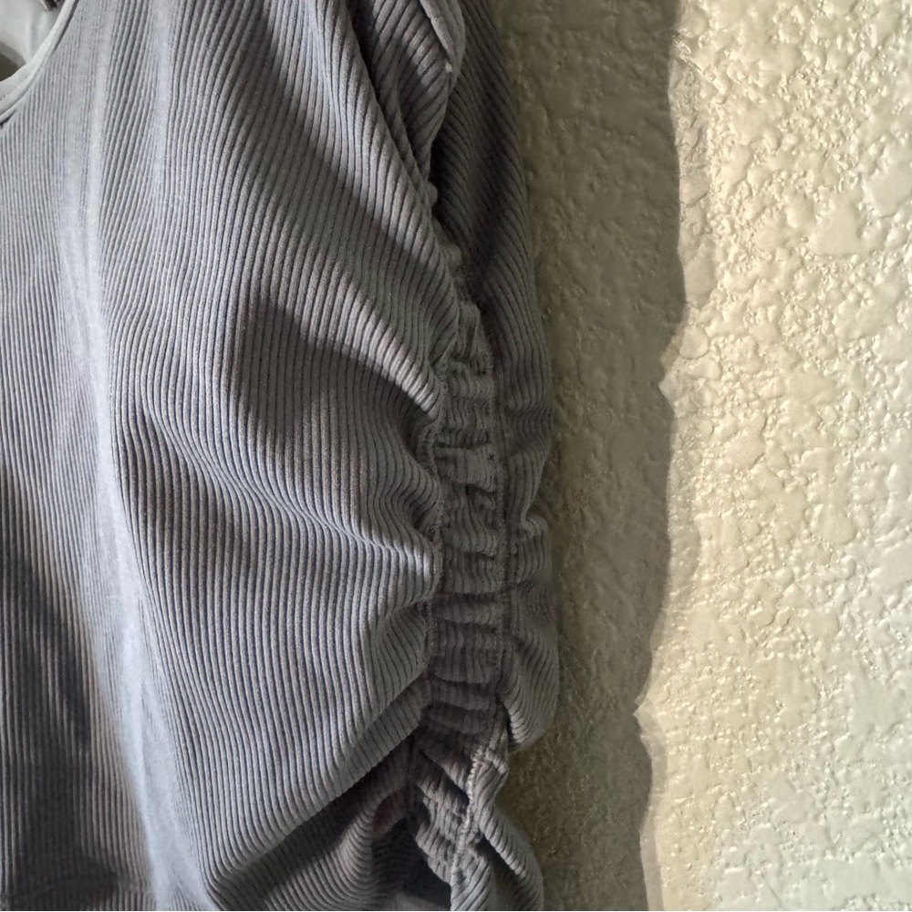 Vuori Ribbed Ruched Tank - Picture 3 of 6